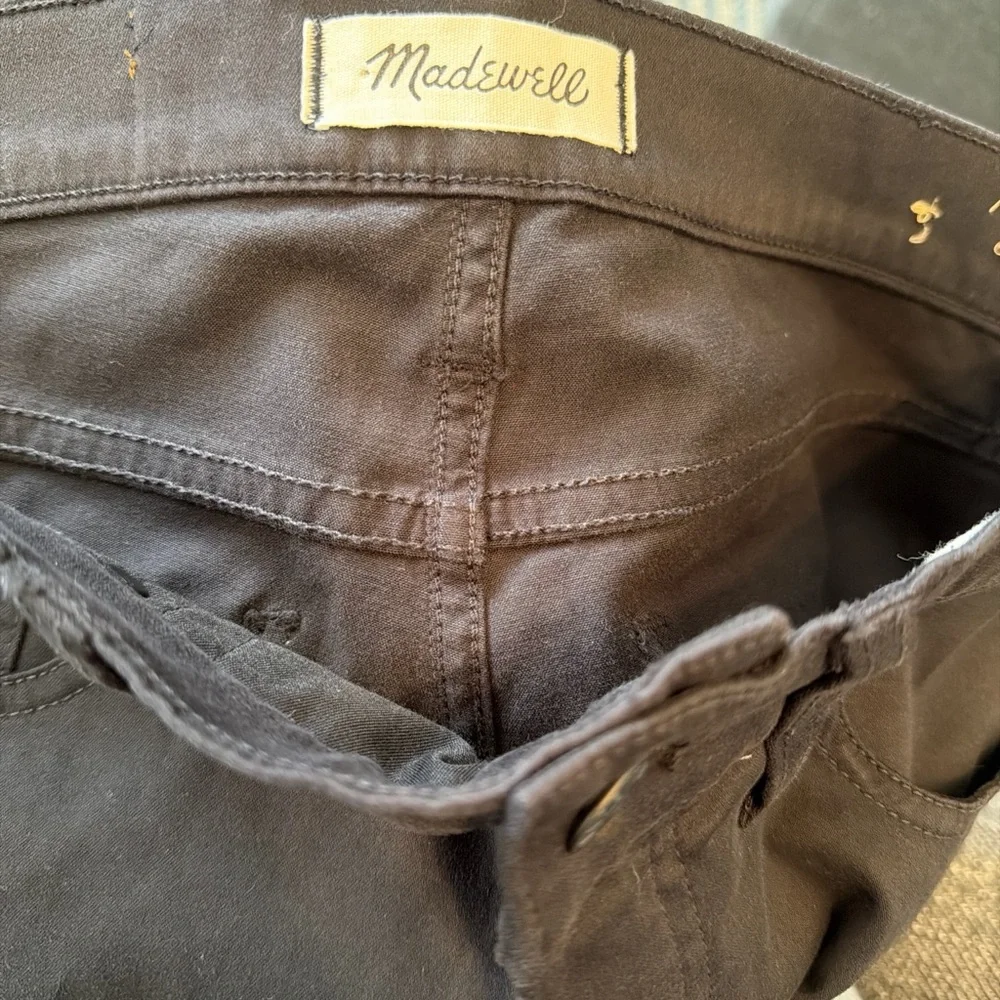 Madewell black size 28 “9” high rise” skinny cropped jeans #denim #highwaisted - Picture 4 of 7